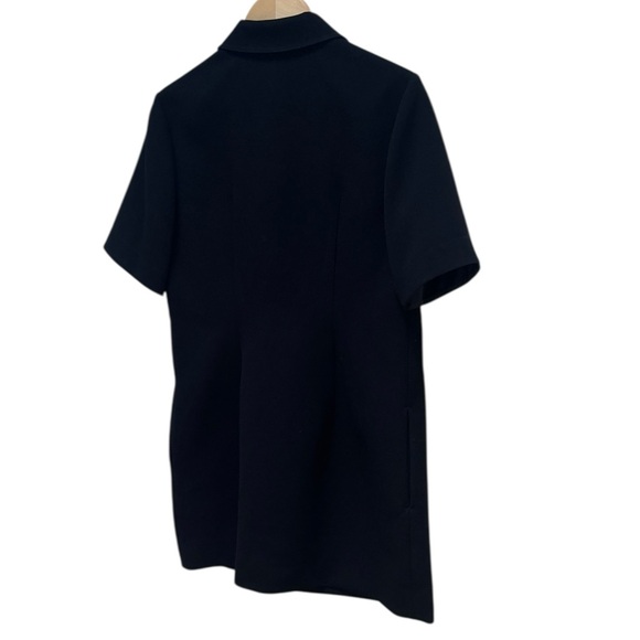 Tory Burch Black Crepe Polo Dress - Picture 8 of 14